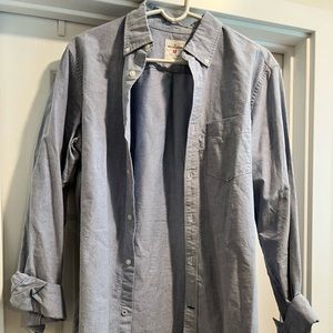 Previously worn Gap Oxford Button Up. Light Blue
